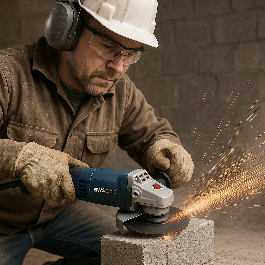 Professzionális sarokcsiszoló 2200W