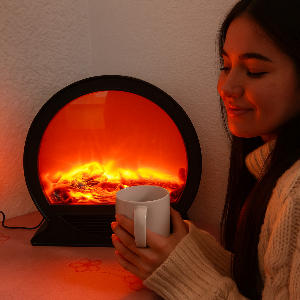 LED Kandalló Lámpa