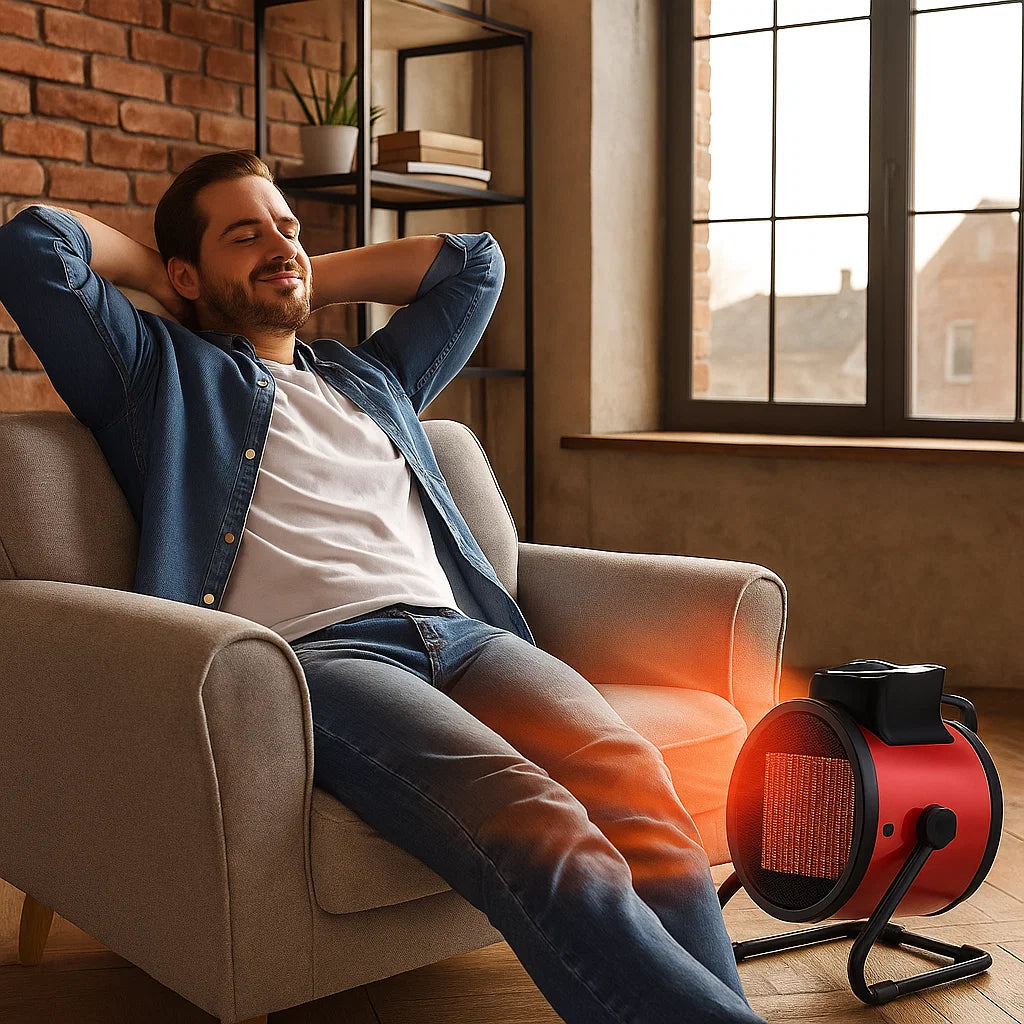 5000W Ipari Teljesítményű Ventilátoros