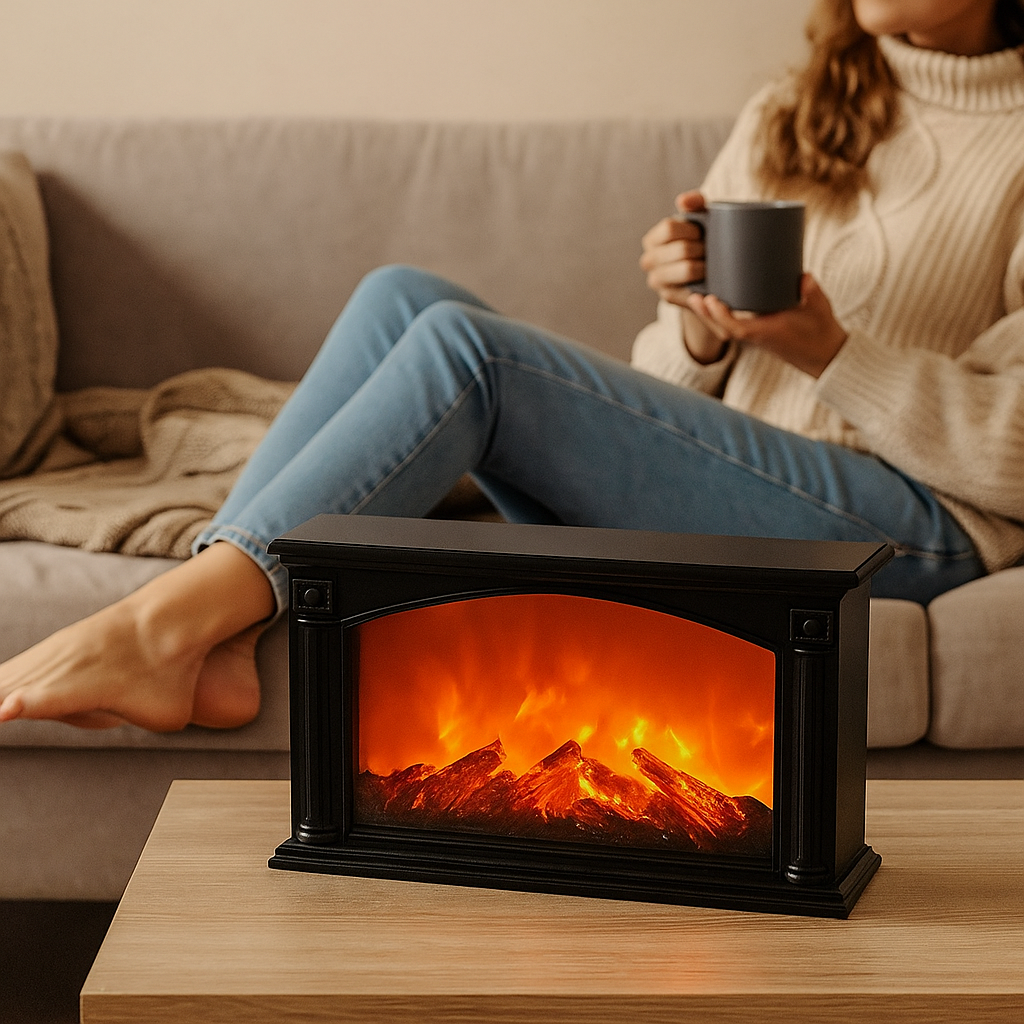 LED Kandalló Lámpa