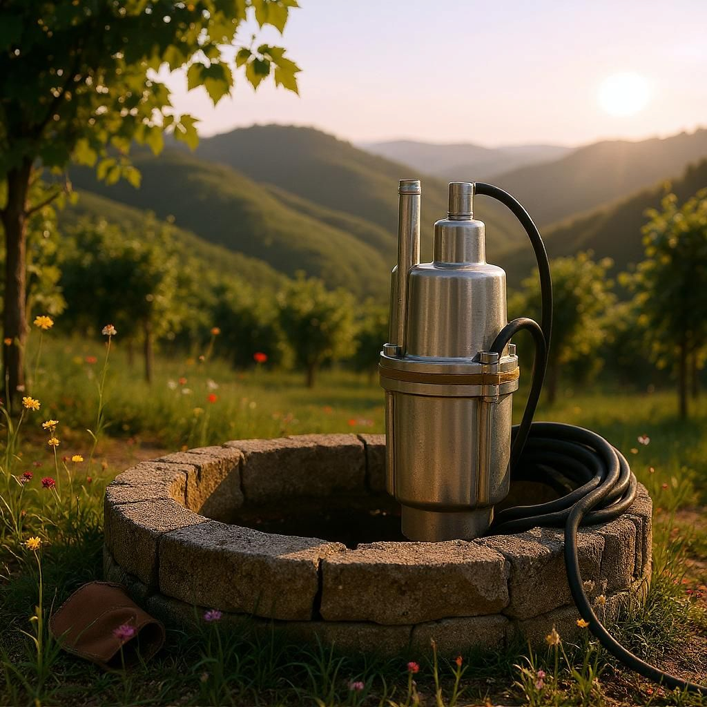 Erőteljes Vízpumpa 1200 L/Óra