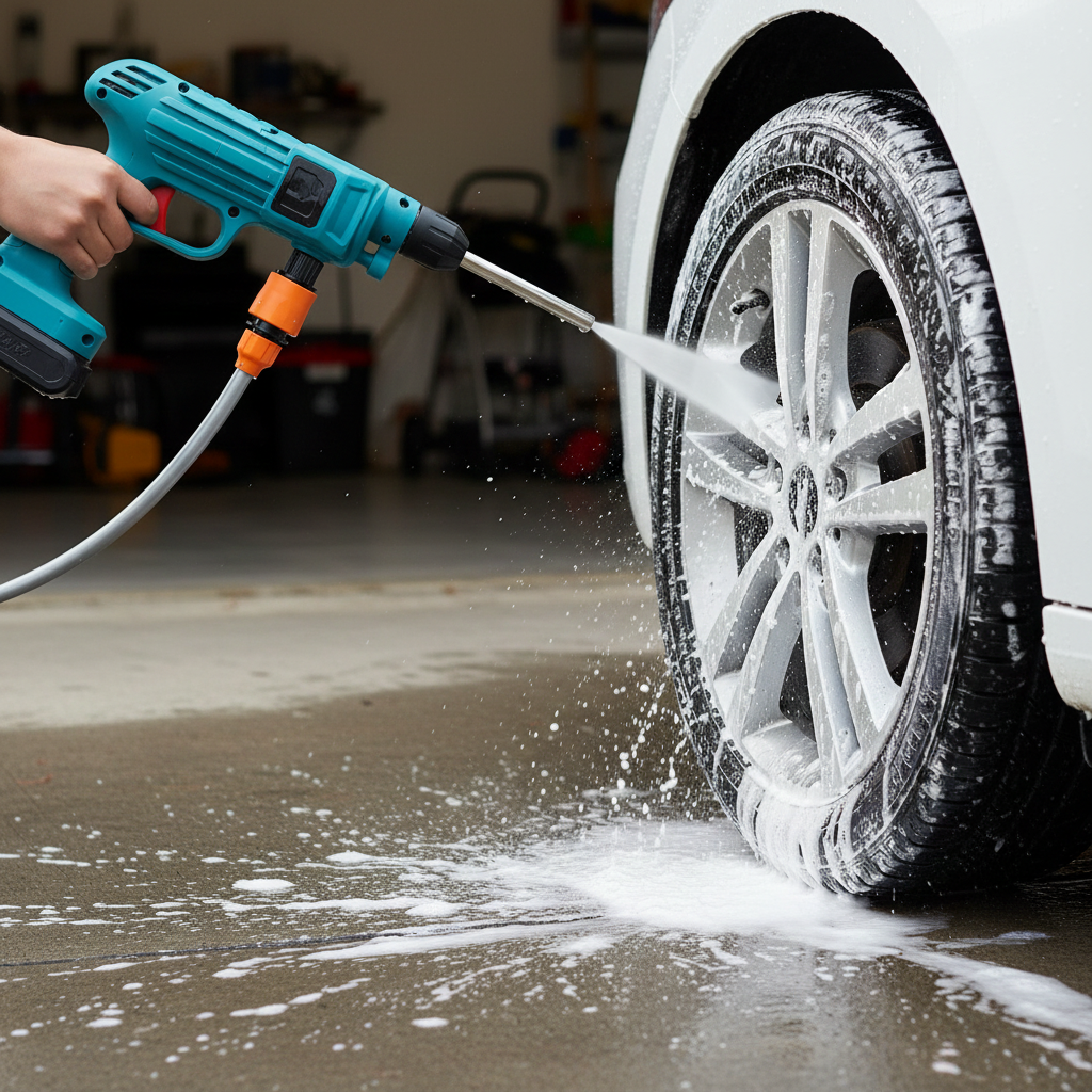 Matrixx Magas Nyomású Akkumulátoros Vízszóró 62 V