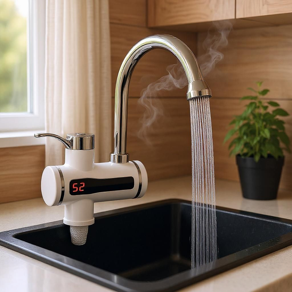 Azonnali melegvíz csaptelep