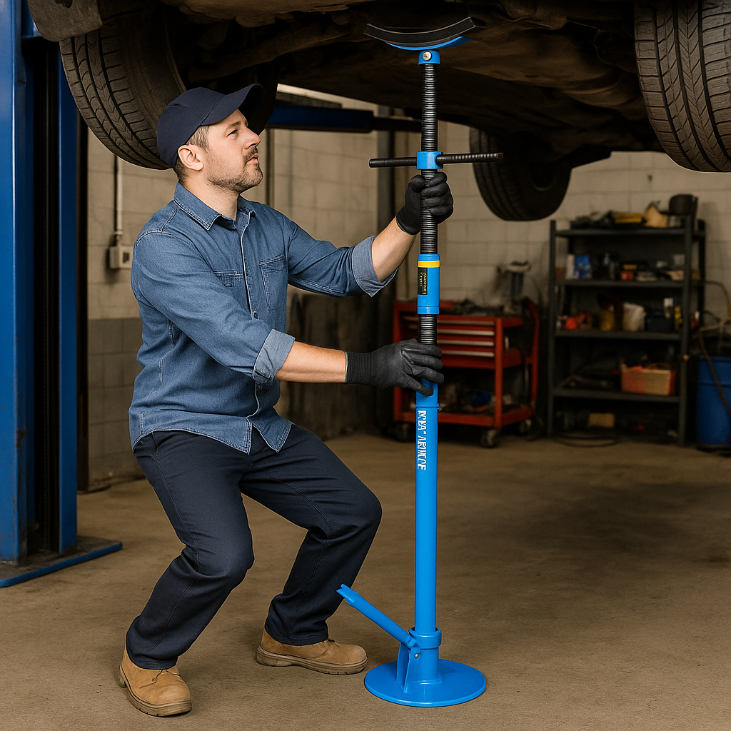Professzionális motor- és váltótartó állvány – 750 kg