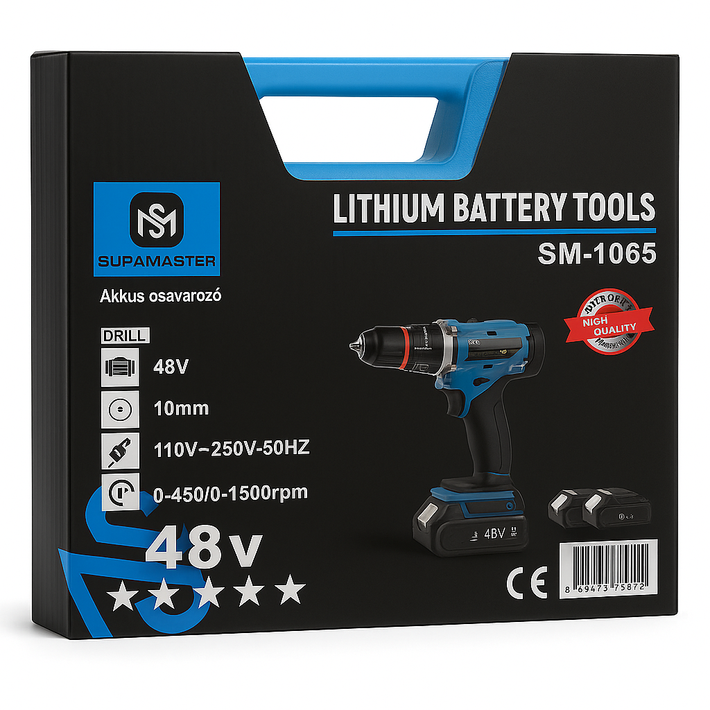 Supamaster Akkus Csavarozó