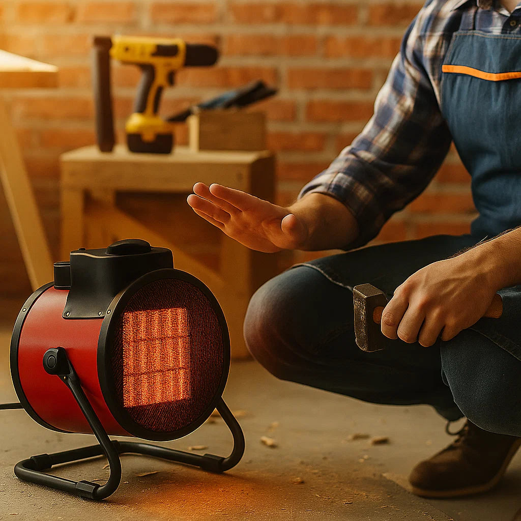 5000W Ipari Teljesítményű Ventilátoros