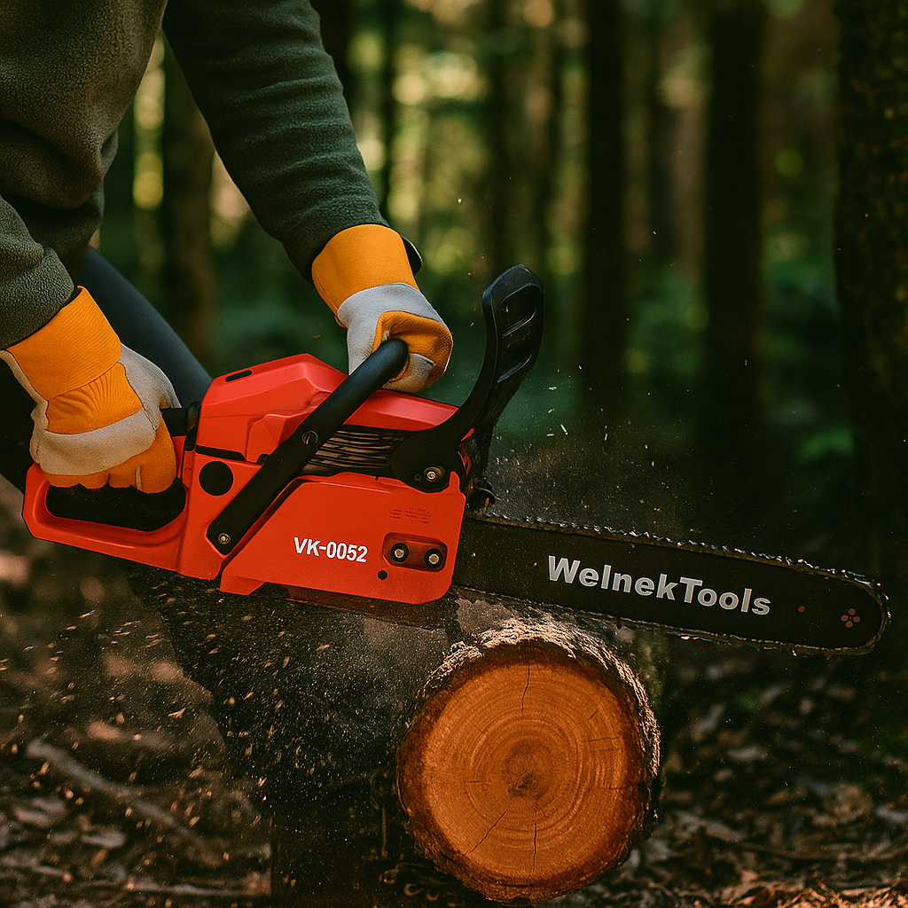 WelnekTools Benzines Láncfűrész