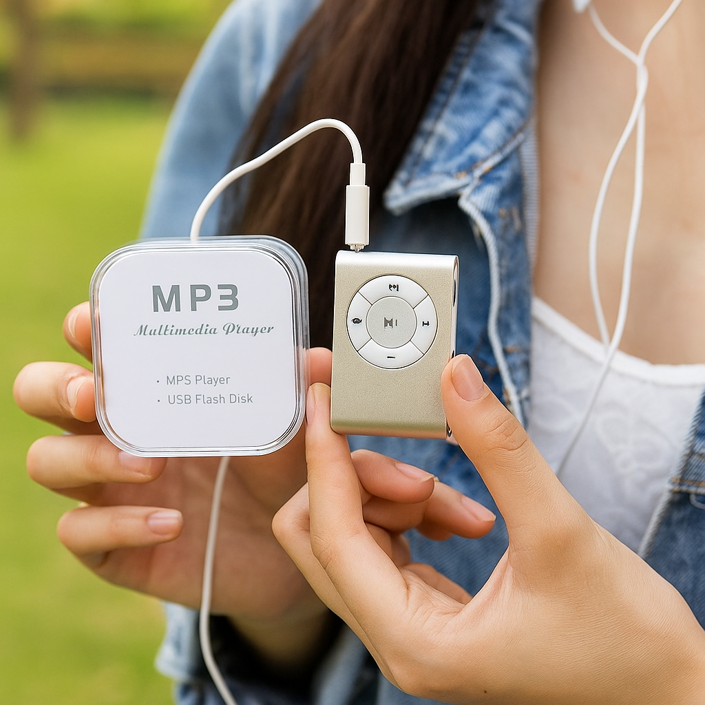 Mini MP3 Lejátszó – (4 db Szett)