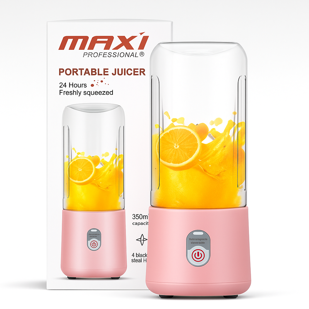 Maxi Hordozható Juicer – 1+1 INGYEN!