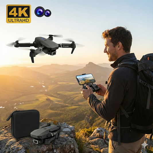 4K Ultra HD Duál Kamerás WiFi Dron