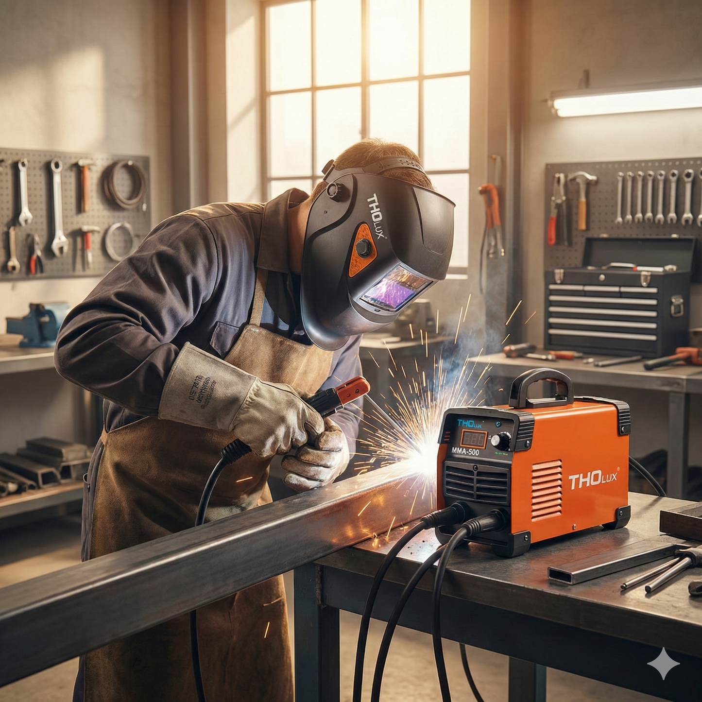 THOLUX MMA-500 inverteres hegesztőgép