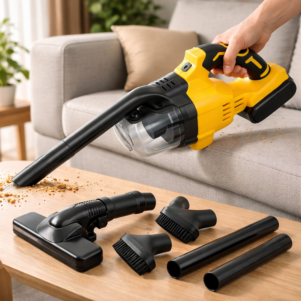 THO Akkumulátoros Kézi Porszívó