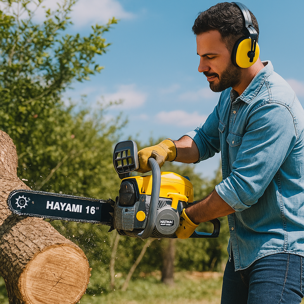 Hayami Benzinmotoros Láncfűrész