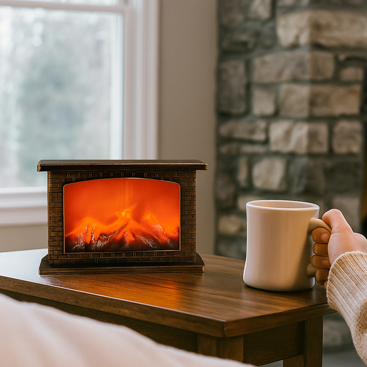 LED Kandalló Lámpa