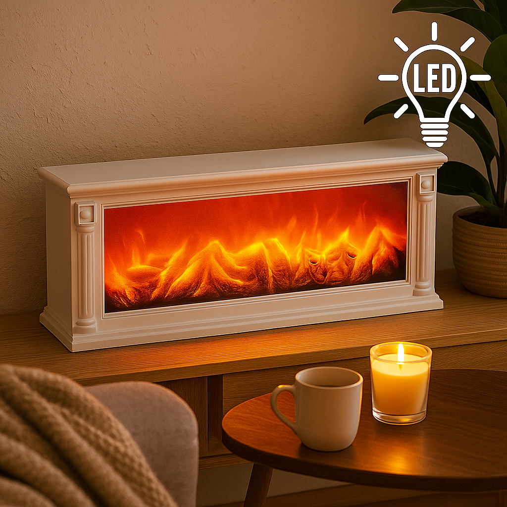 LED Kandalló Lámpa