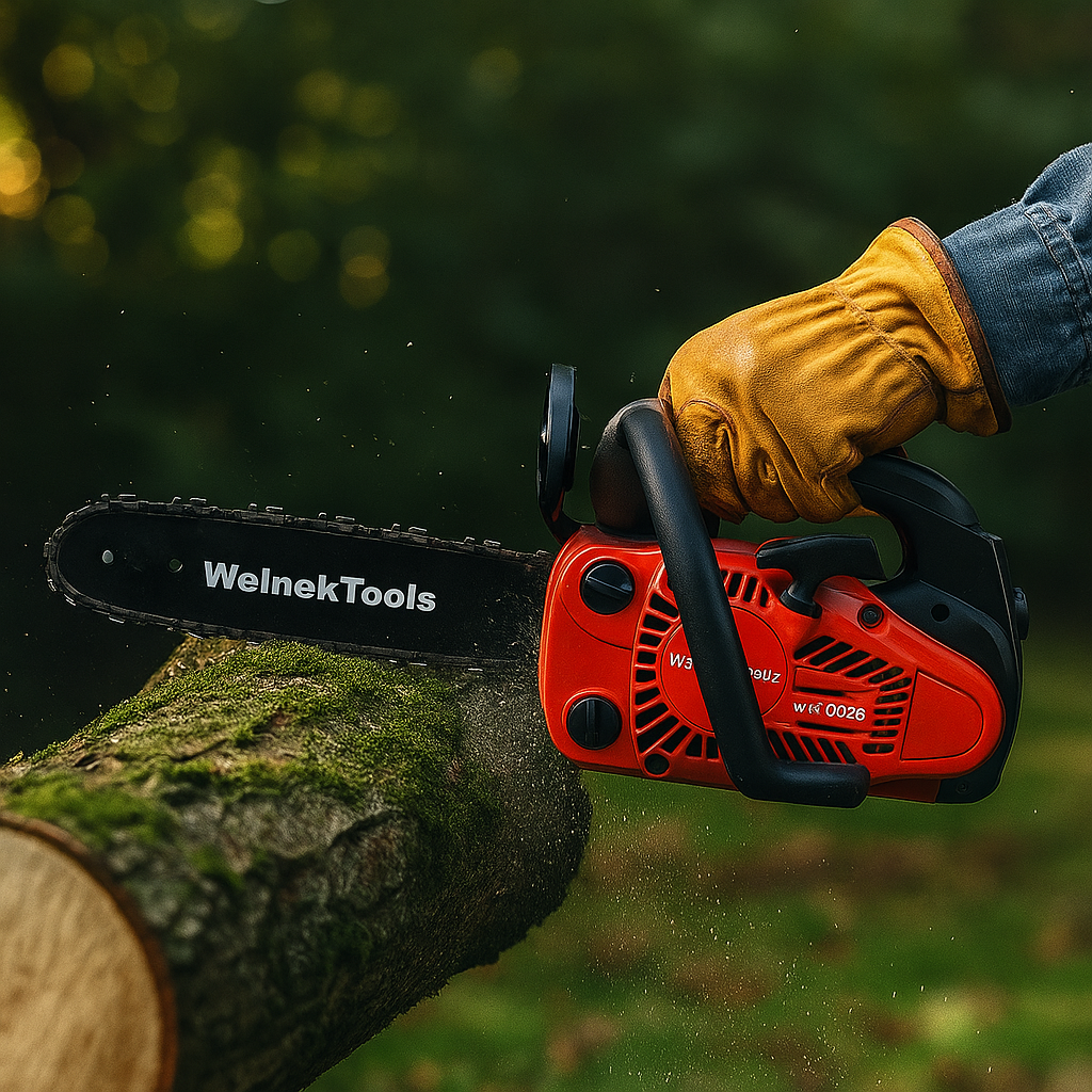 WelnekTools Benzines Láncfűrész