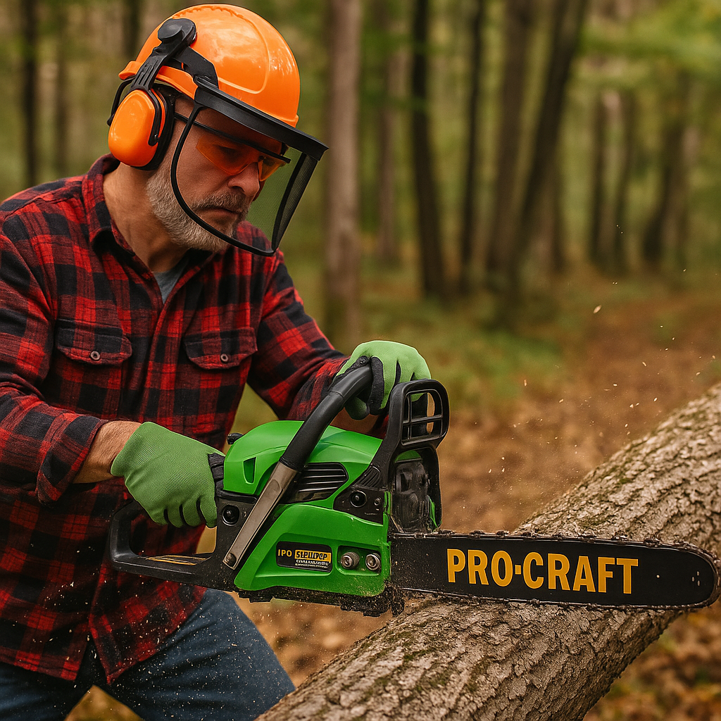 PROCRAFT Benzines Láncfűrész