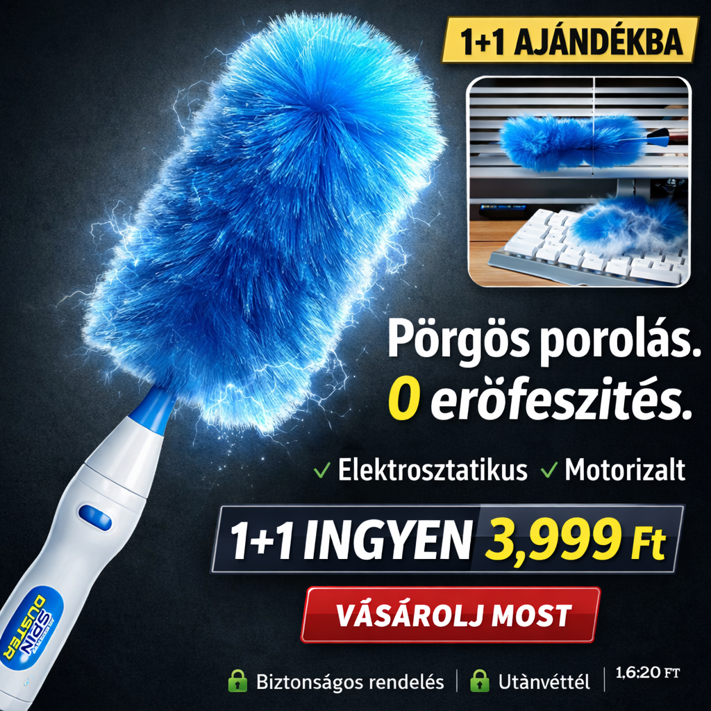 Motorizált Poroló 1+1 Akcio