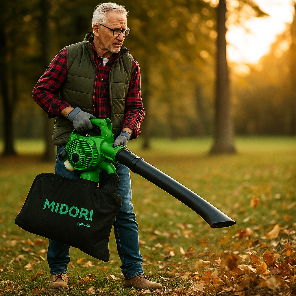 Midori Pro 4-az-1-ben Benzinmotoros Lombfúvó