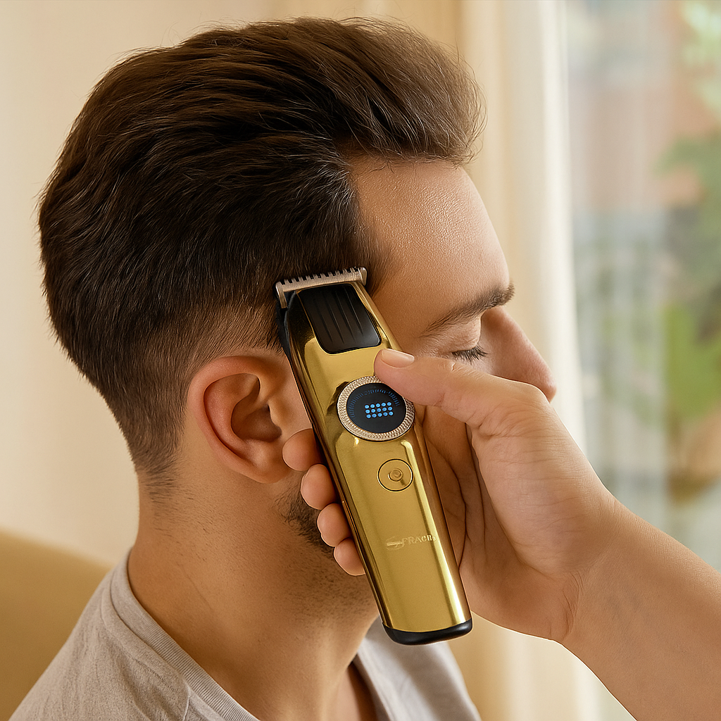 Prémium Hajvágó LCD Kijelzővel