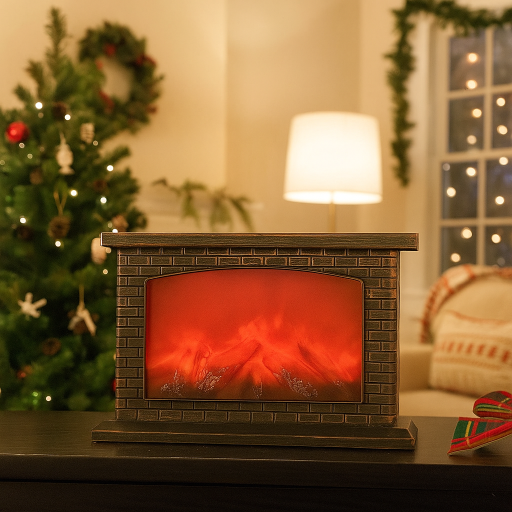 LED Kandalló Lámpa