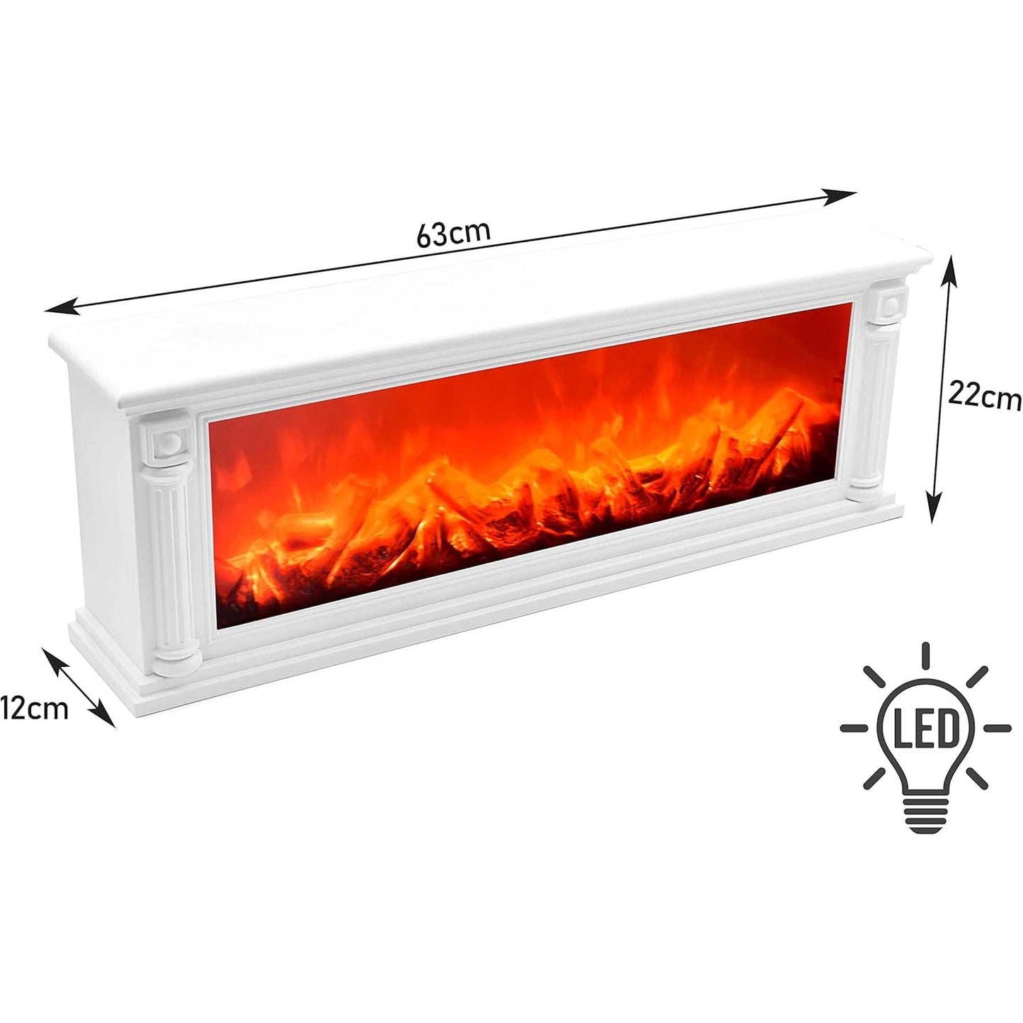 LED Kandalló Lámpa