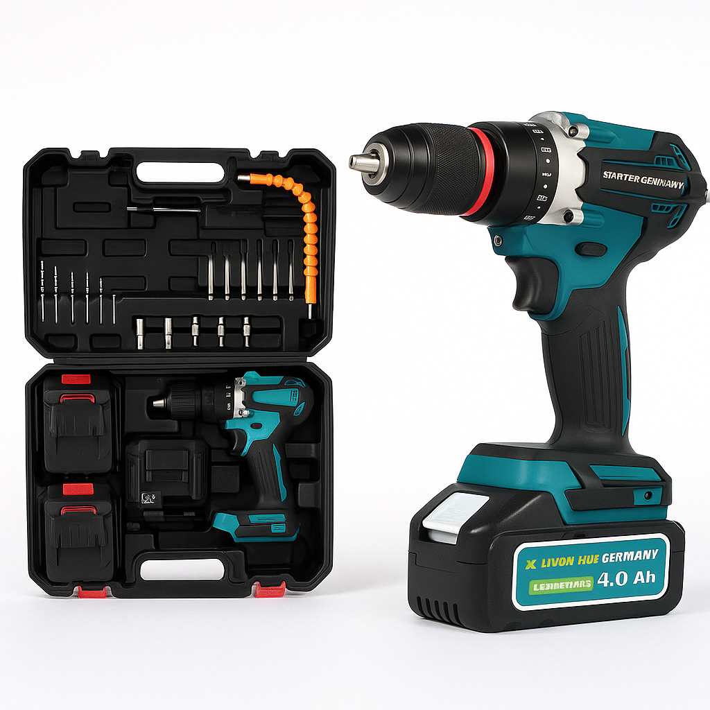 88V Lítium-Ion Akkus Fúró-Csavarozó Készlet