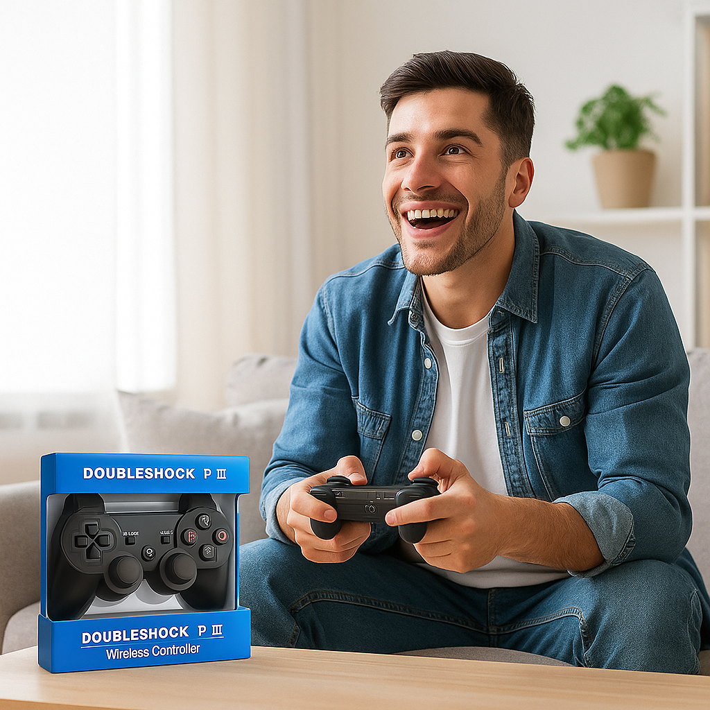 Vezeték Nélküli Dupla Rezgéses Játékvezérlő