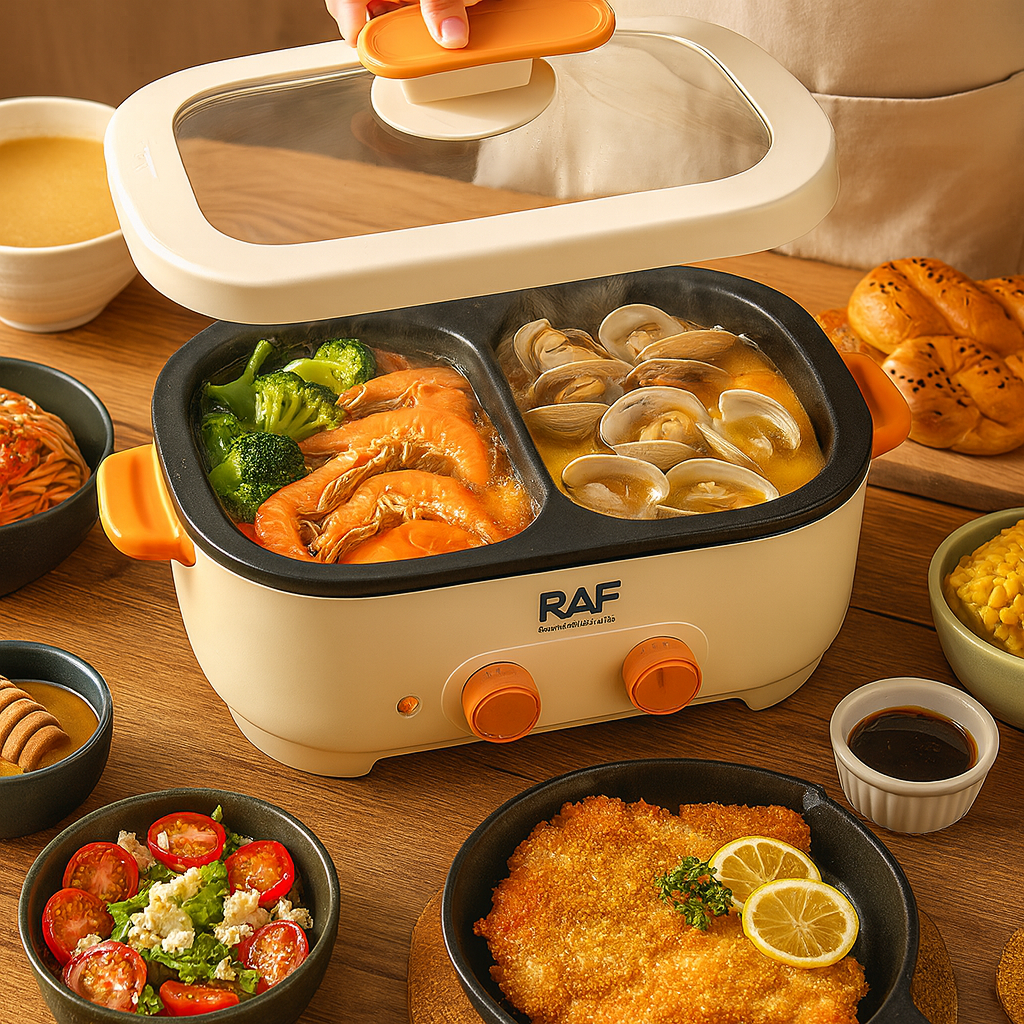 RAF Multifunkciós Elektromos Főzőedény