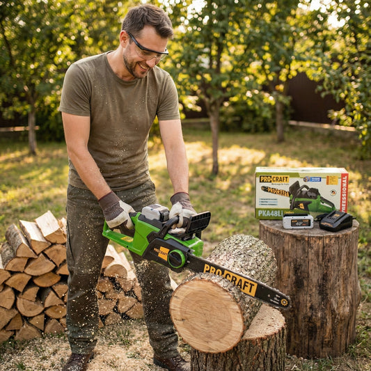 40V Akkus Láncfűrész