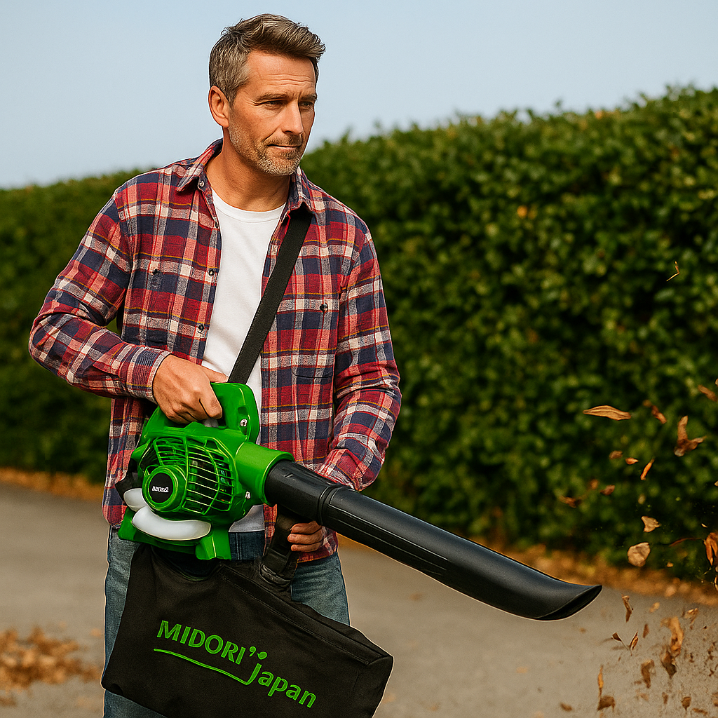 Midori Pro 4-az-1-ben Benzinmotoros Lombfúvó