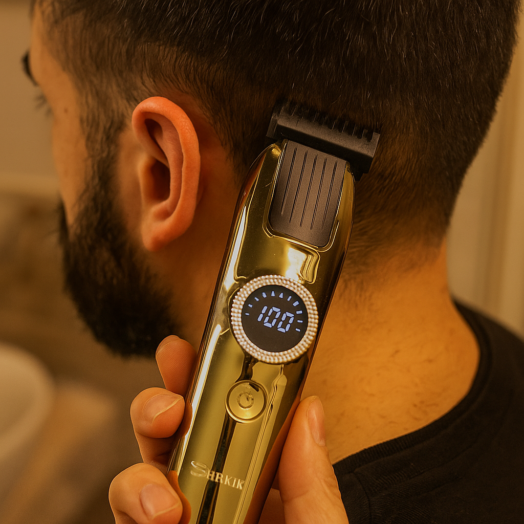Prémium Hajvágó LCD Kijelzővel