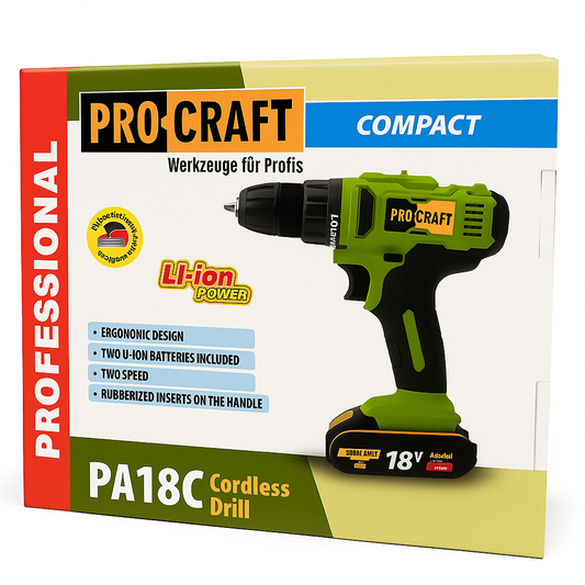 PROCRAFT Akkus Fúró-csavarozó