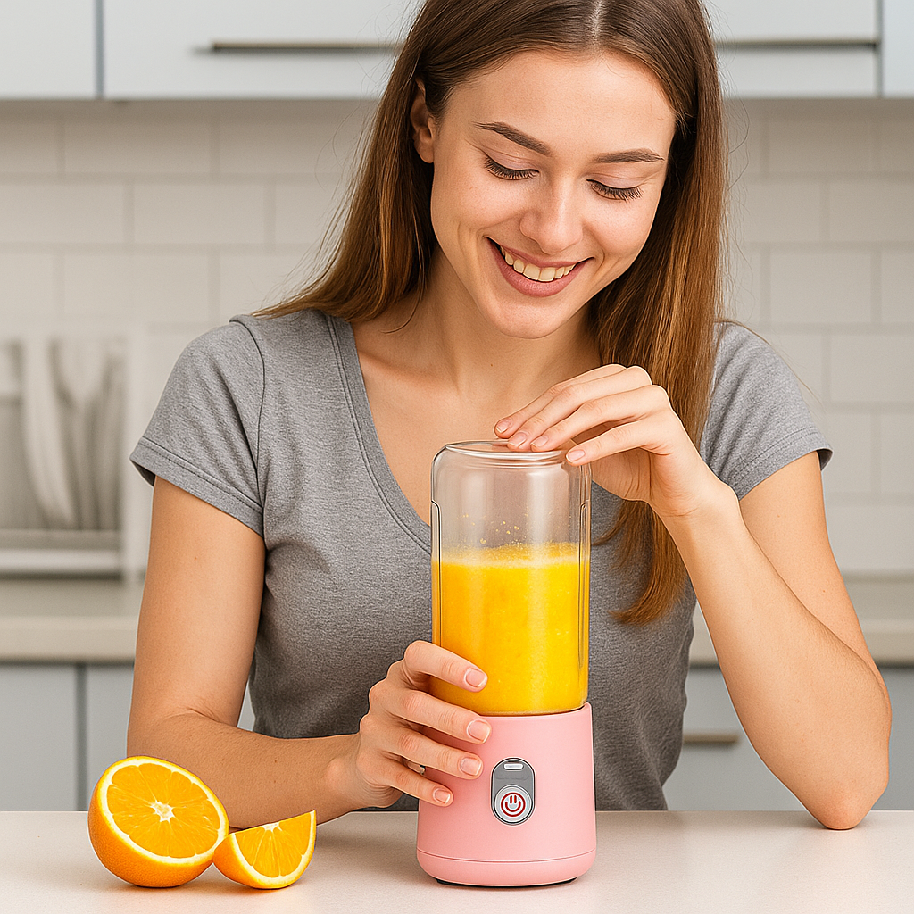 Maxi Hordozható Juicer – 1+1 INGYEN!