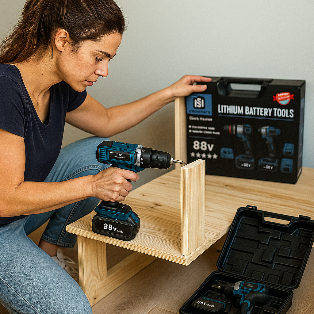 Supamaster Akkus Szerszámkészlet