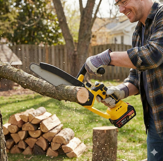 6 colos Hayami Akkus Láncfűrész