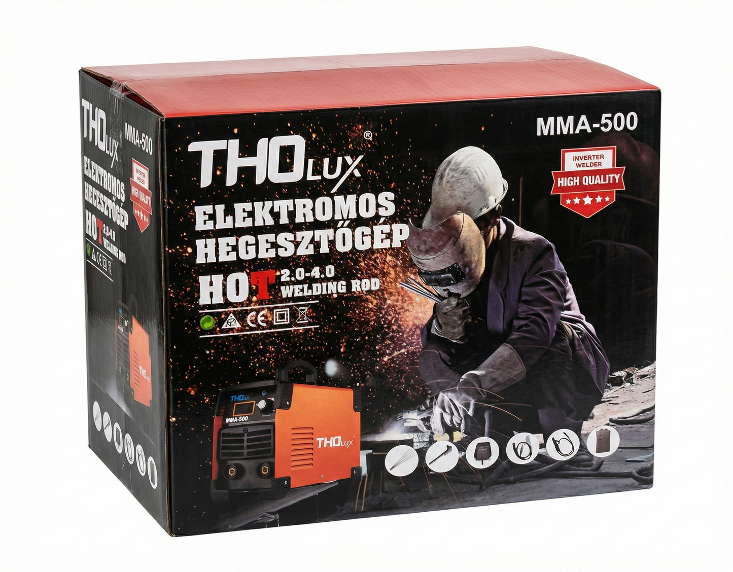 THOLUX MMA-500 inverteres hegesztőgép