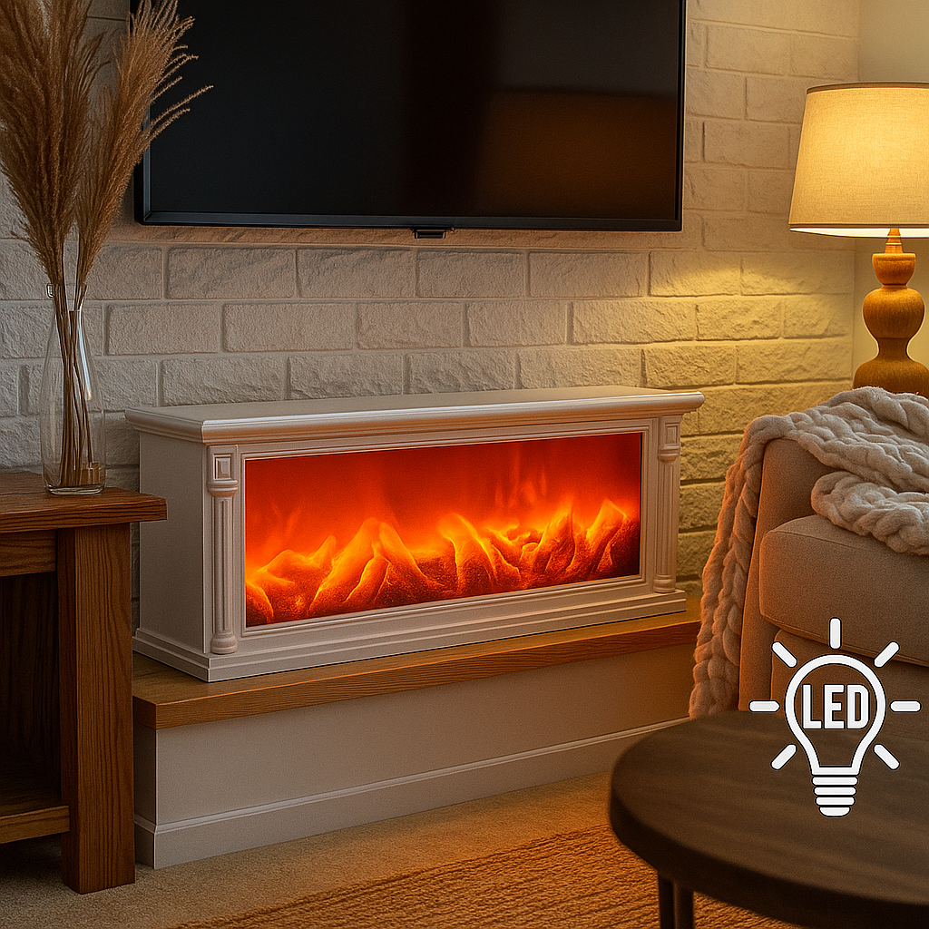 LED Kandalló Lámpa