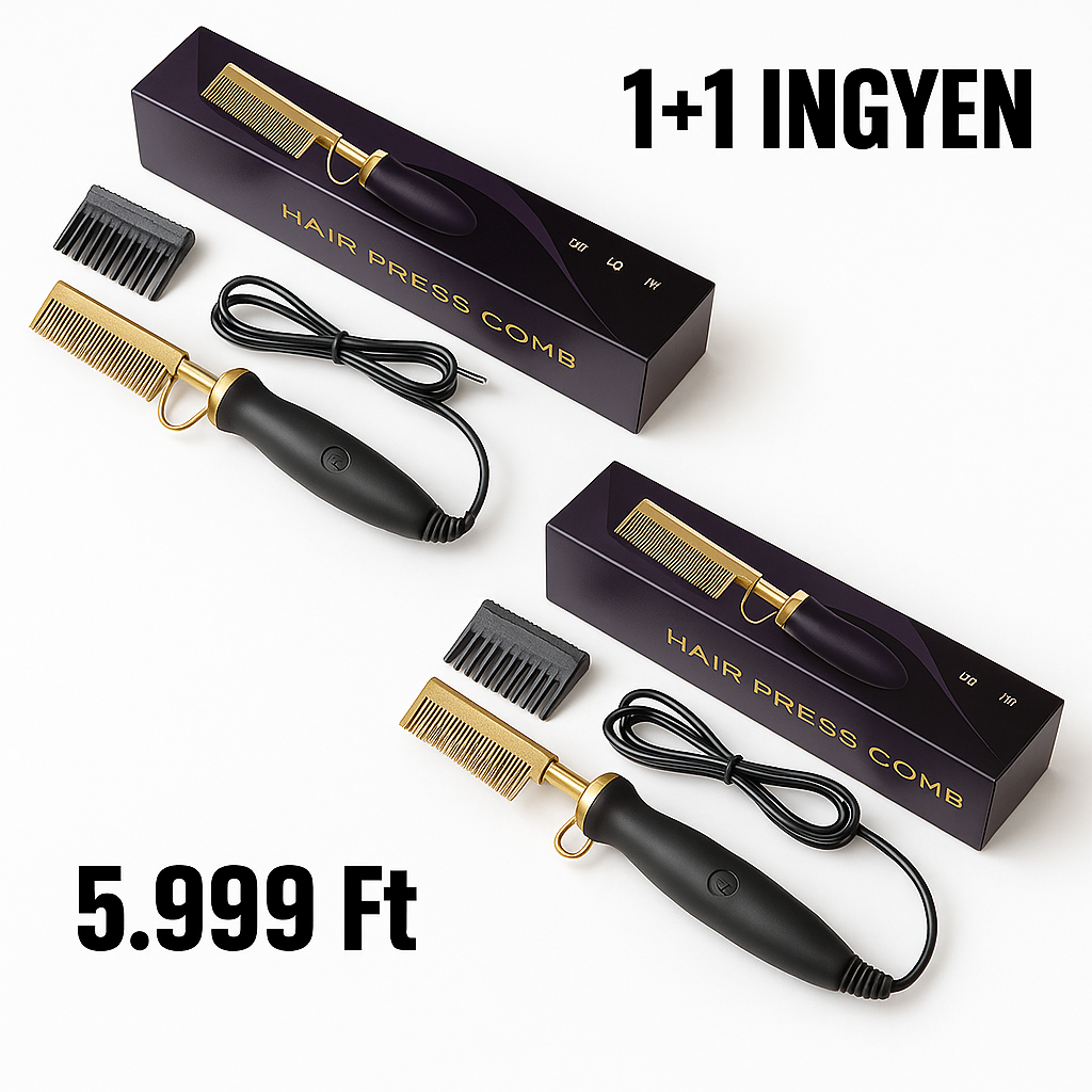 Hajsimító Fésű 1+1 Ingyen