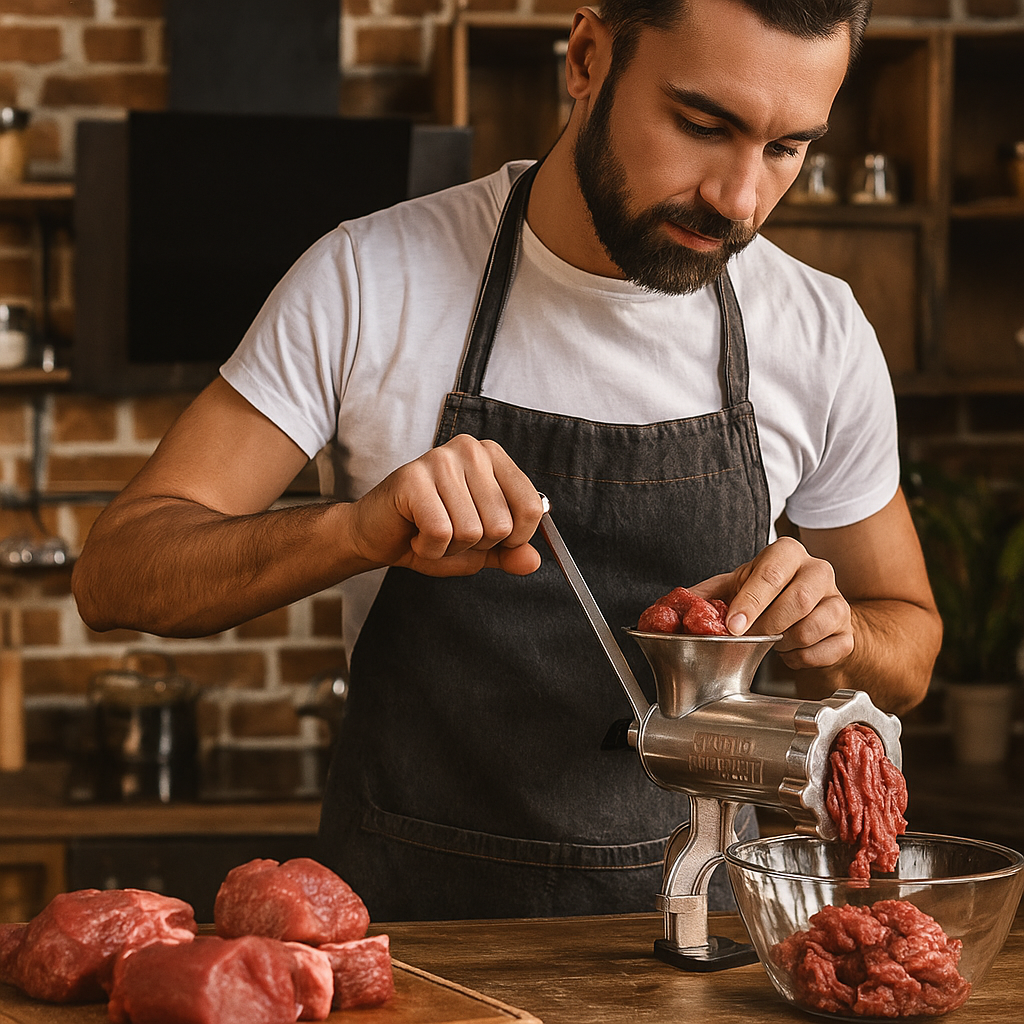 Micul Fermier Alumínium Húsdaráló