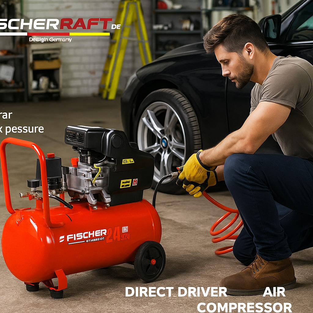 FISCHER KRAFT Direkt Hajtású Légkompresszor