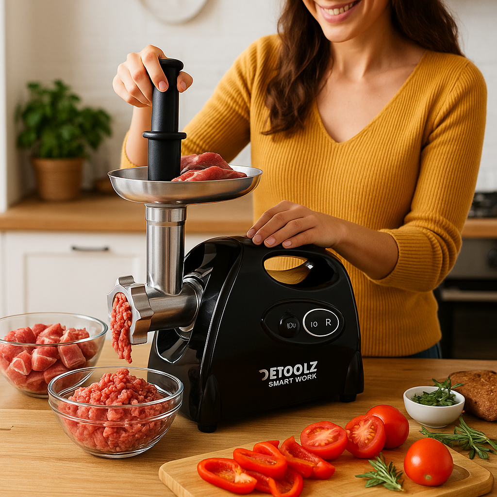 Detoolz Elektromos Húsdaráló