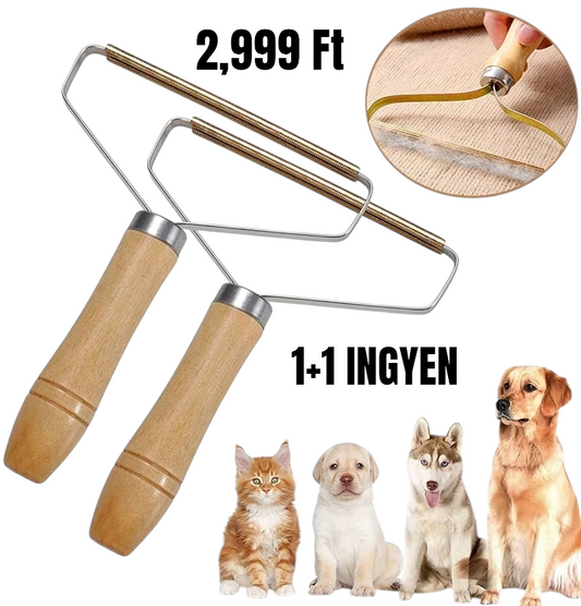 Kifogástalan szőr- és szöszeltávolító kefe 1+1 Ingyen