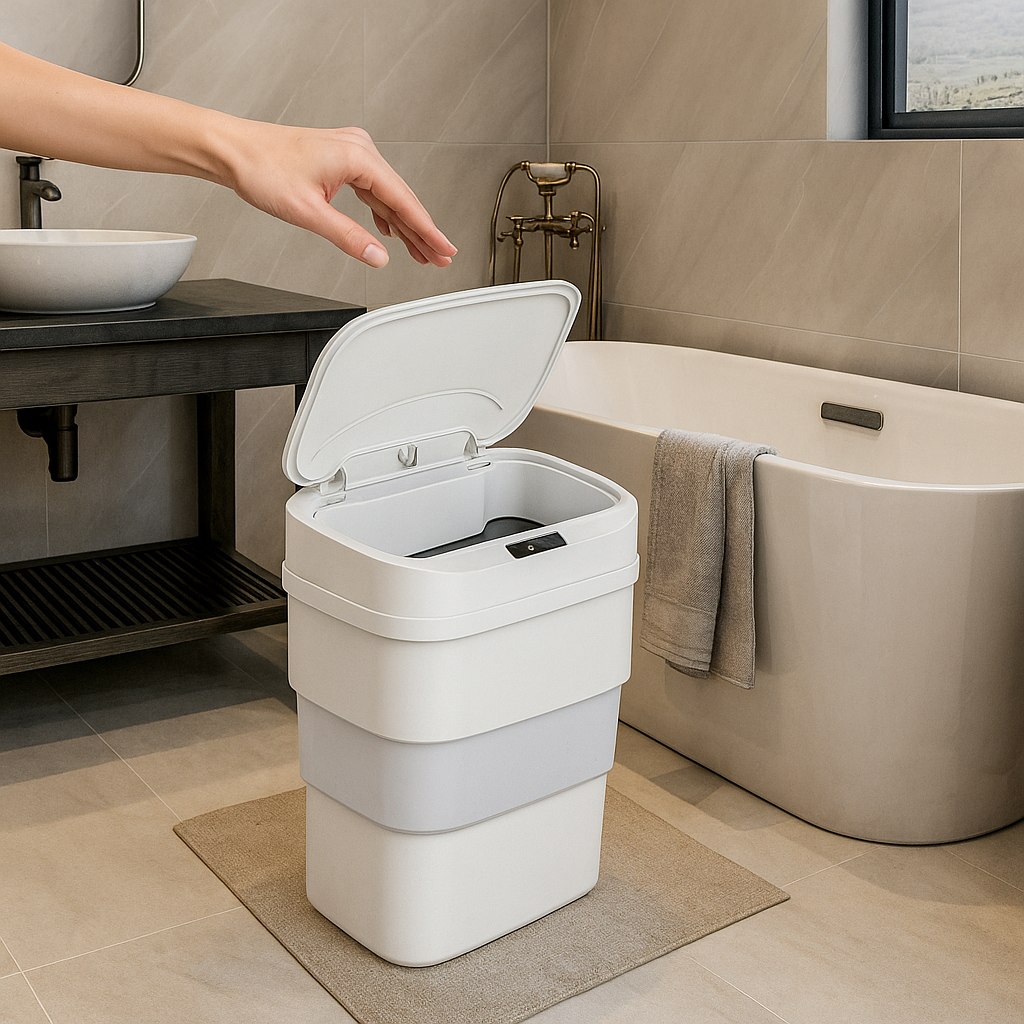 Szenzoros Okos Szemetes