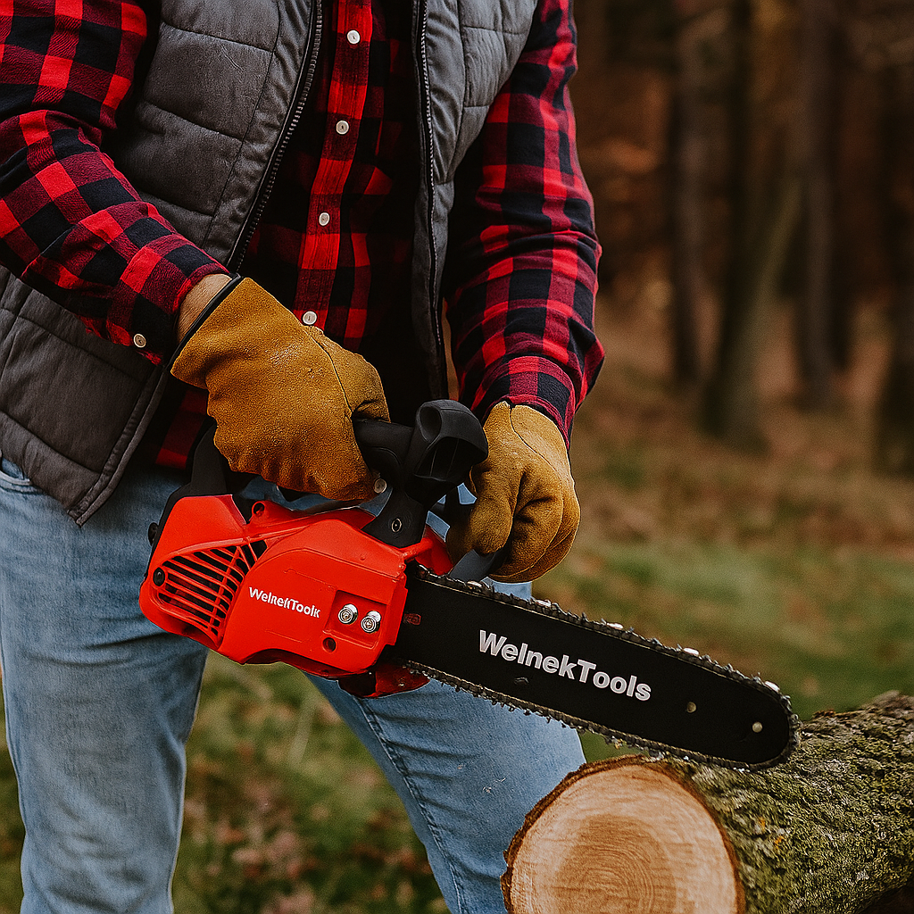 WelnekTools Benzines Láncfűrész