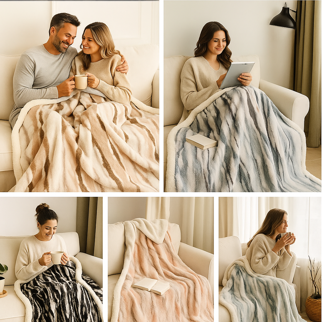 Tulip Luxus Kétoldalas Báránytakaró