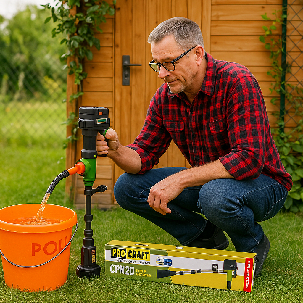 Akkumulátoros Teleszkópos Vízipumpa
