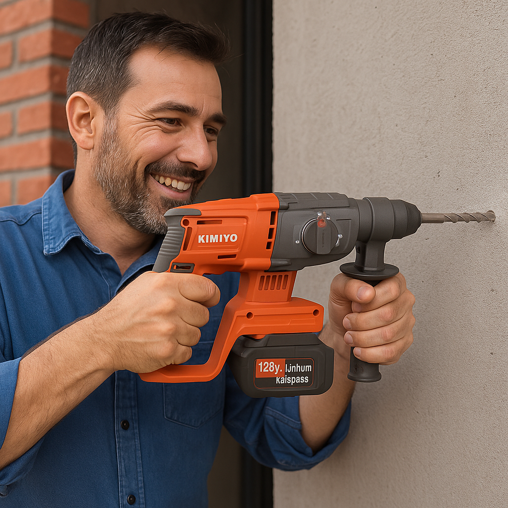 KIMIYO Akkumulátoros Kalapácsfúró