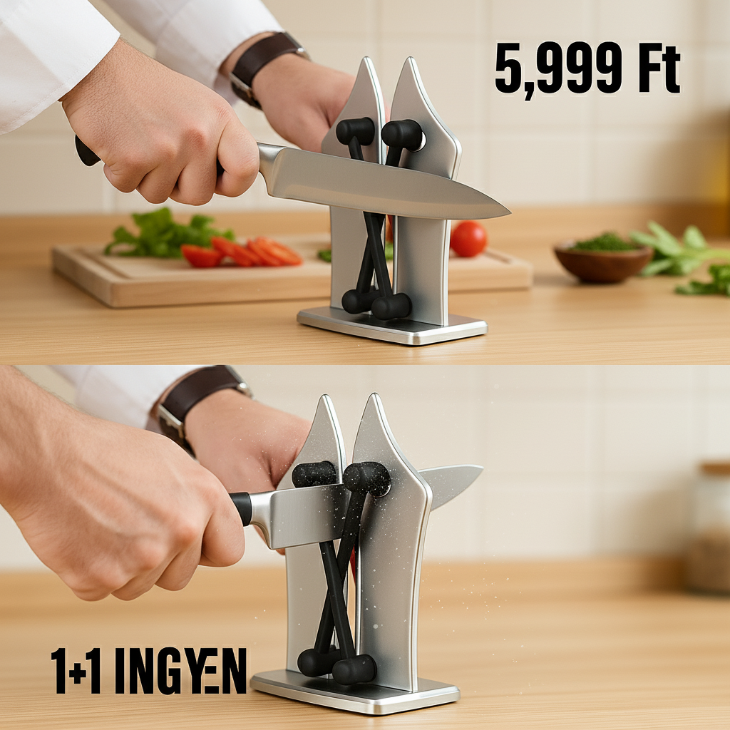 Univerzális rugós késélező 1+1 Ingyen