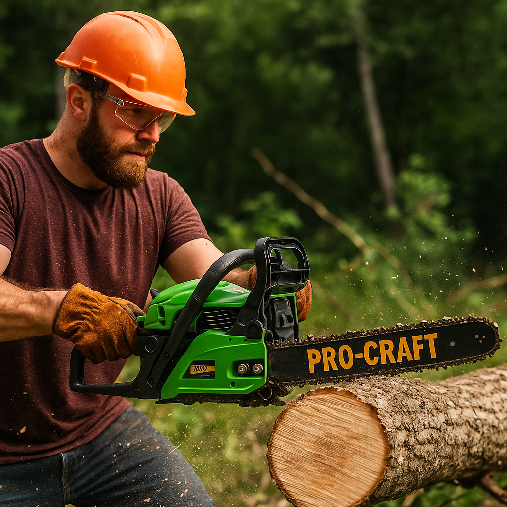 PROCRAFT Benzines Láncfűrész